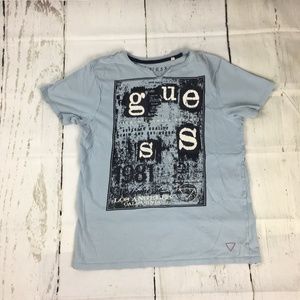 SALE Guess Size 16/ 18 Blue T-shirt Free Ship READ